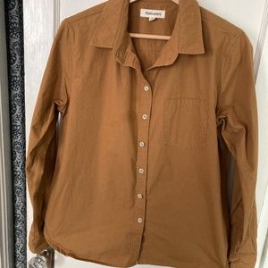 Tradlands Goodall Poplin 101 in Sienna Size M